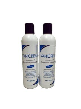2-Vanicream Anti-Dandruff Shampoo Medicated Pyrithione Zinc 2% NEW SEALED, 12/26